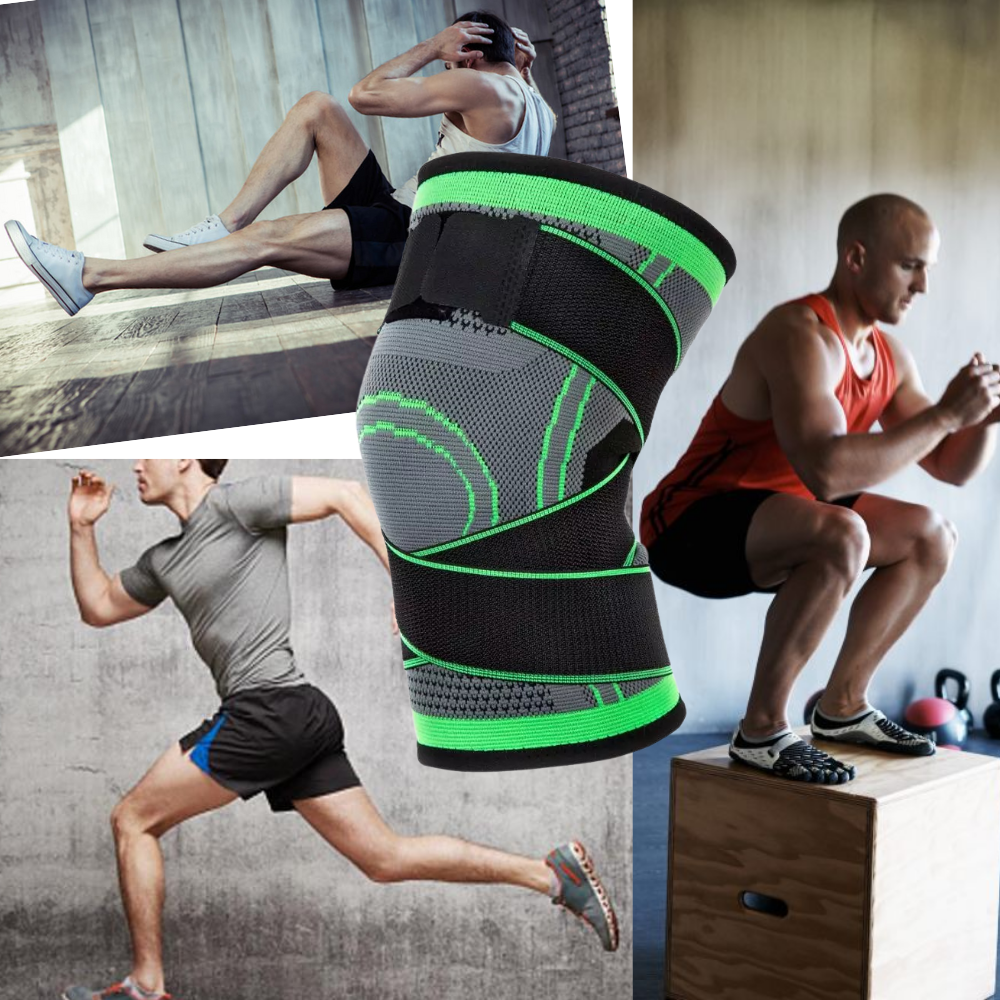 Manchon de compression pour le genou