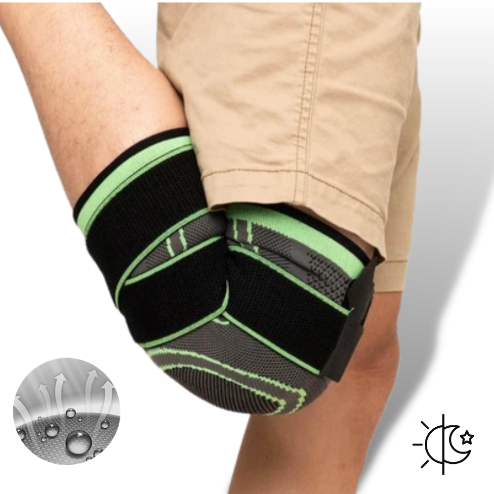 Manchon de compression pour le genou