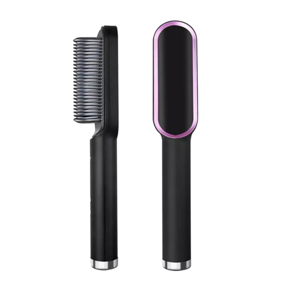 Brosse lissante électrique en céramique