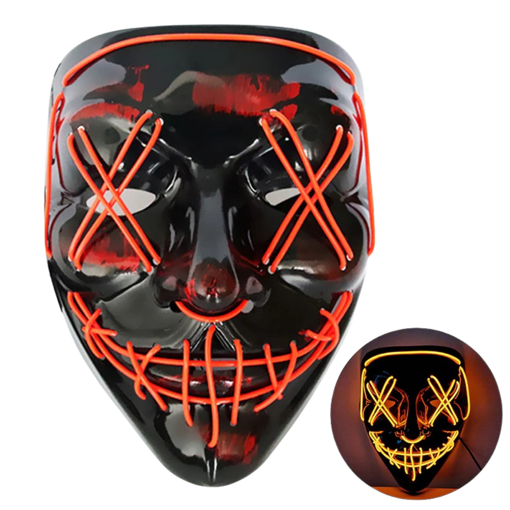 Masque à néon LED