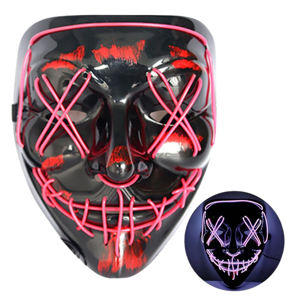 Masque à néon LED