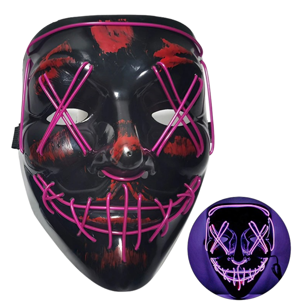 Masque à néon LED