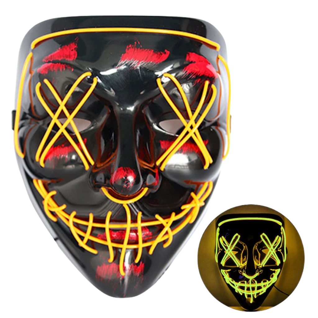 Masque à néon LED