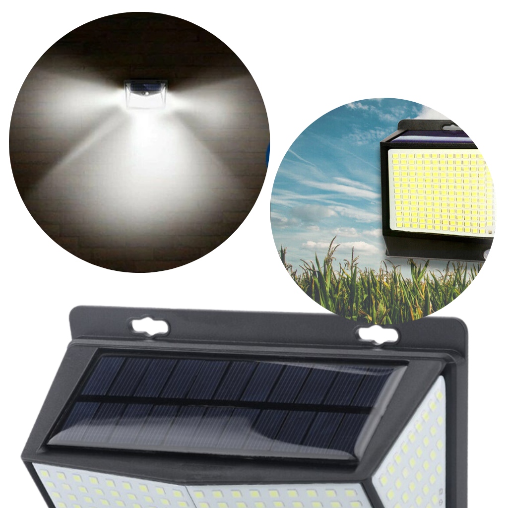 Lampe solaire d'extérieure 468 LED