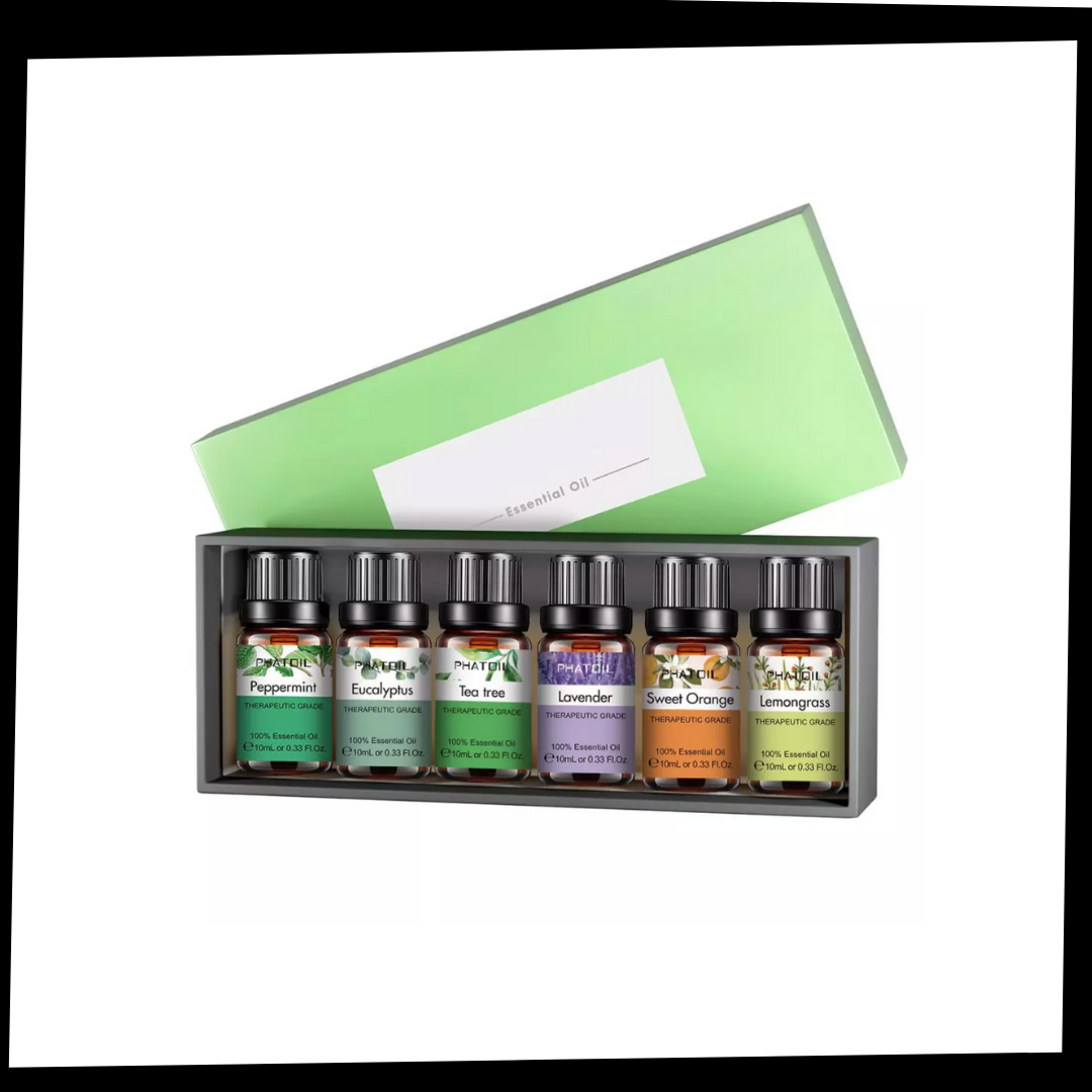 Pack de 6 huiles essentielles