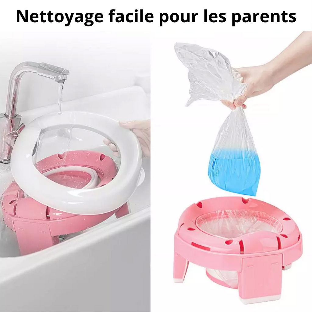 Pot pliable 3 en 1 pour les tout-petits