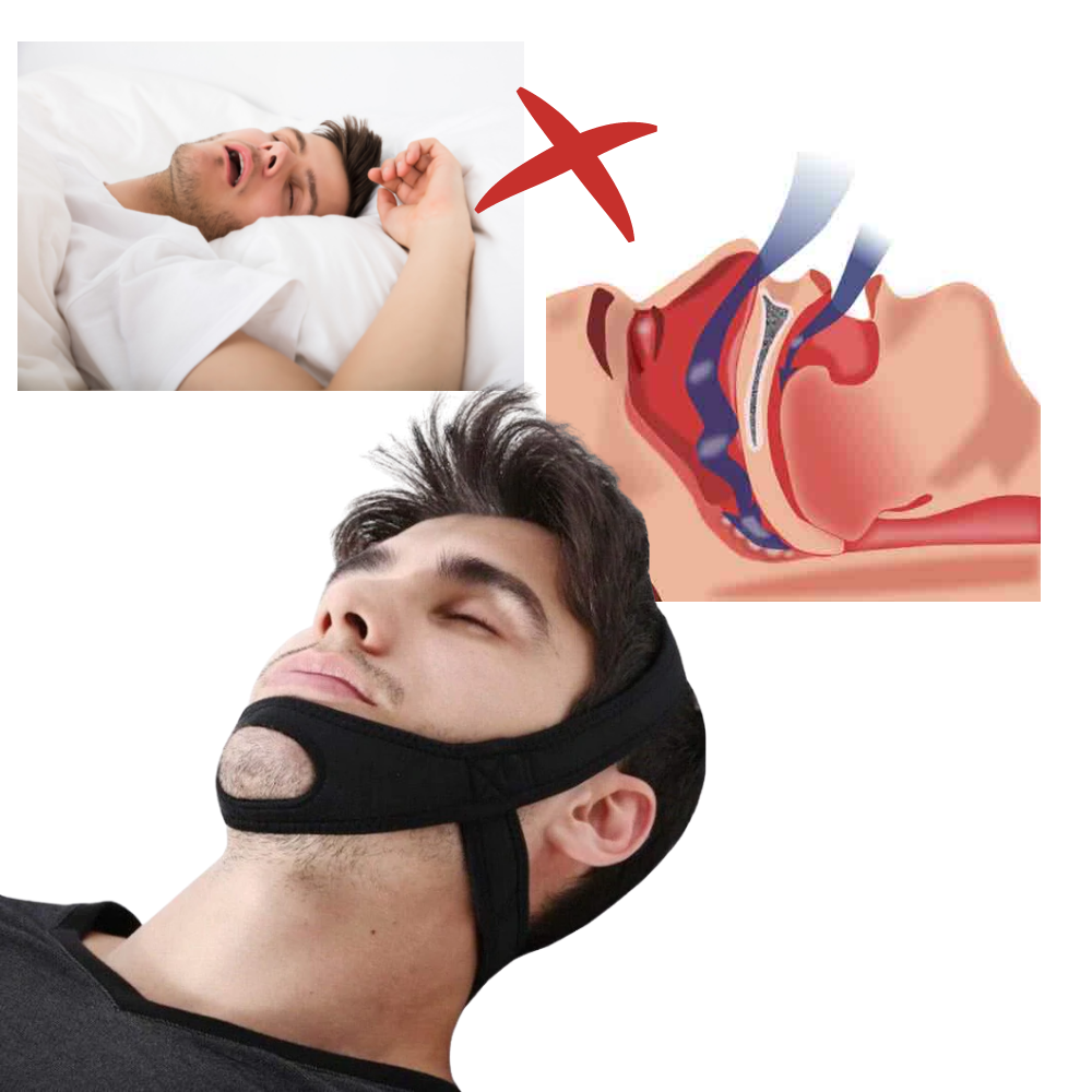 Mentonnière anti-ronflement