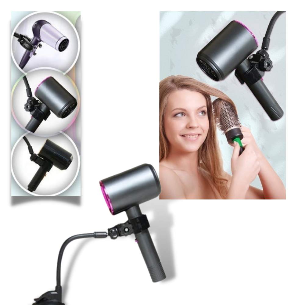 Support à mains-libres pour sèche-cheveux