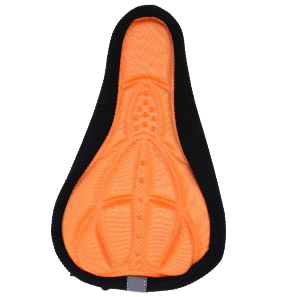 Coussin de selle de vélo rembourré en gel de silicone