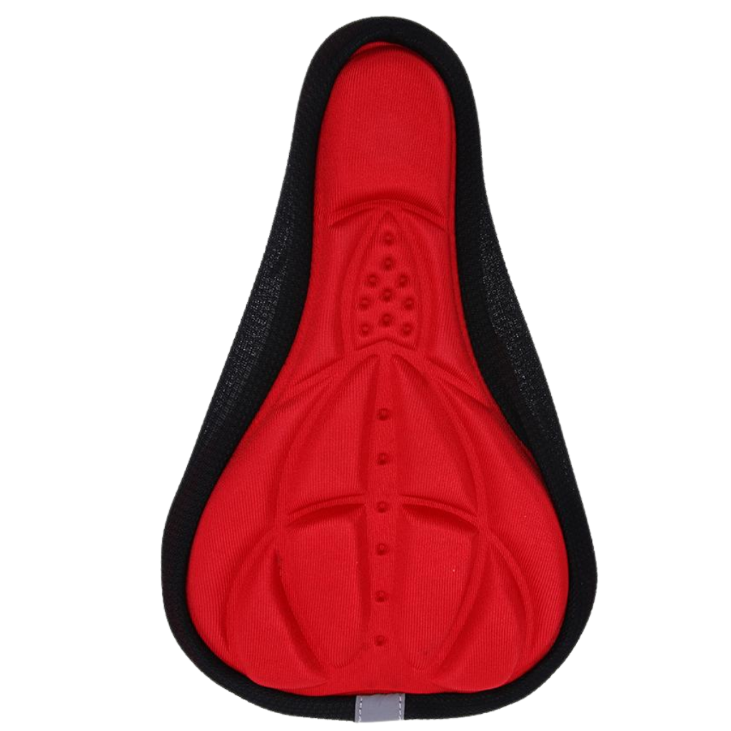 Coussin de selle de vélo rembourré en gel de silicone
