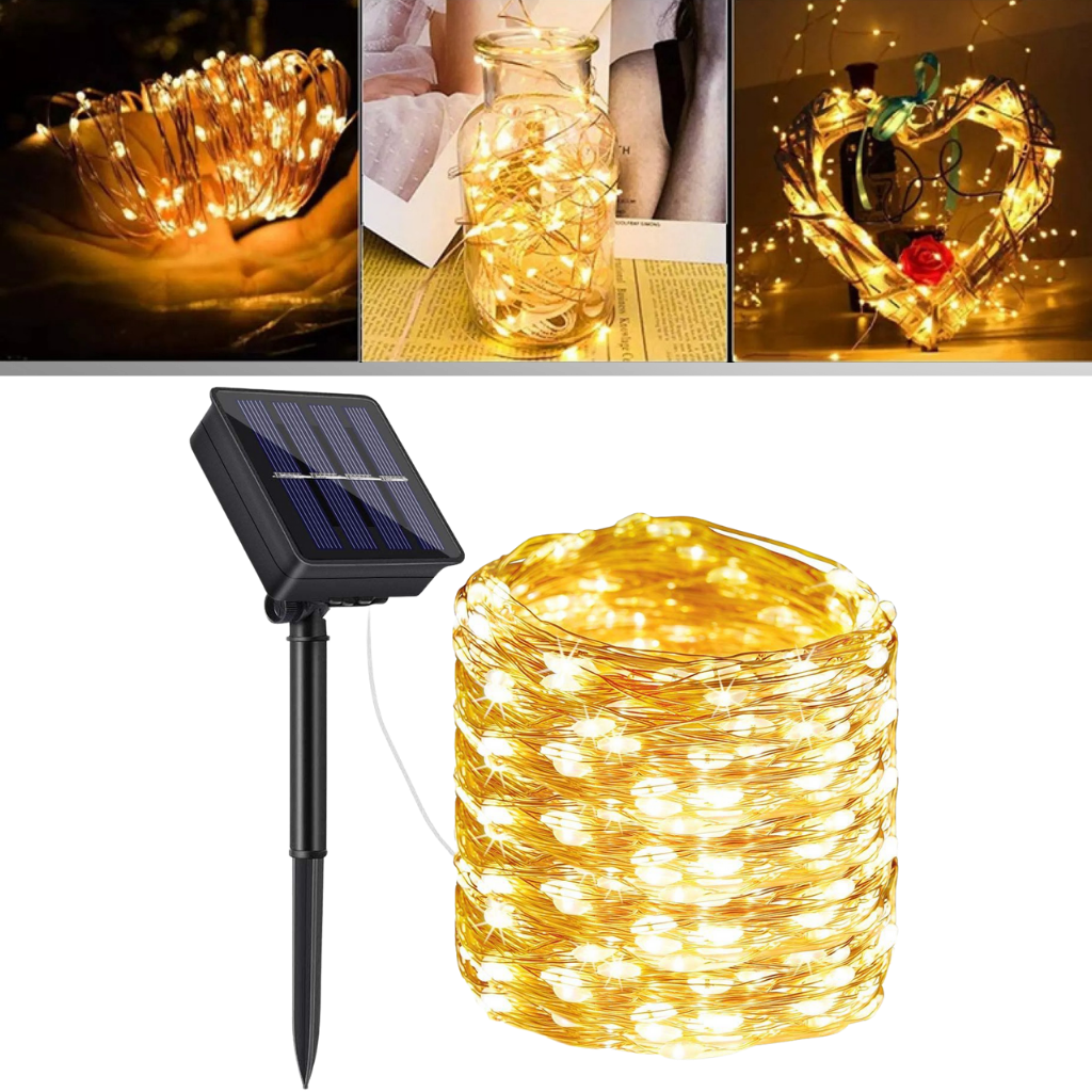 Guirlande solaire à LED