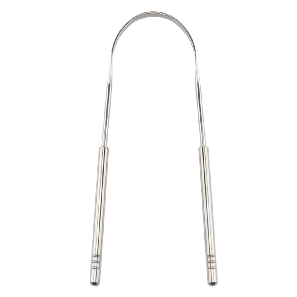 Brosse-langue en acier inoxydable