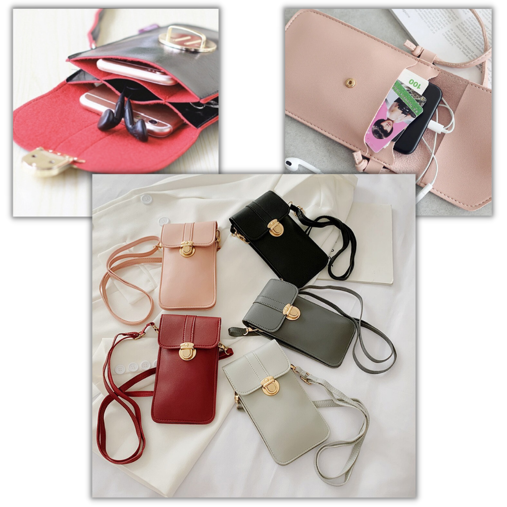 Sac transversal pour téléphone à écran tactile