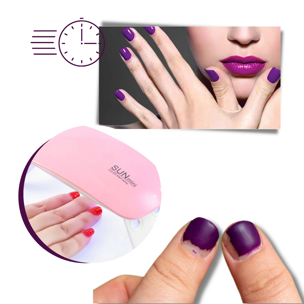 Lampe à ongles en gel à séchage par lumière LED UV