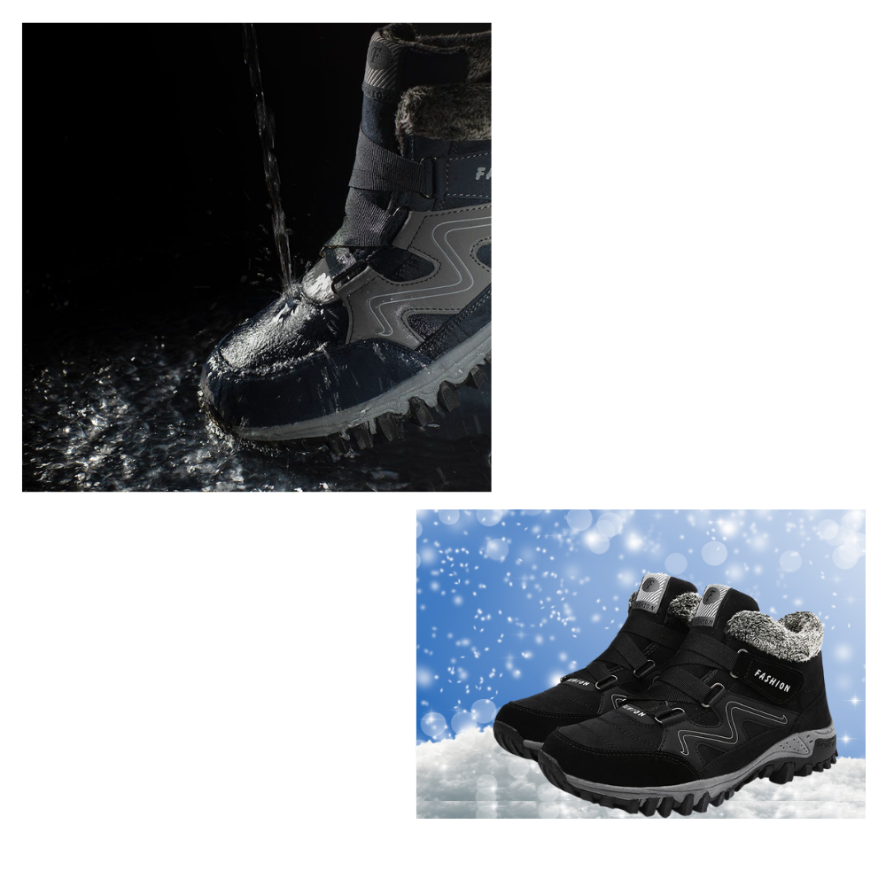 Bottes d'hiver en cuir