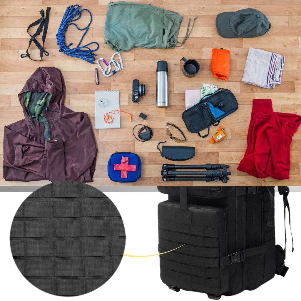 Sac à dos de camping résistant de 50L
