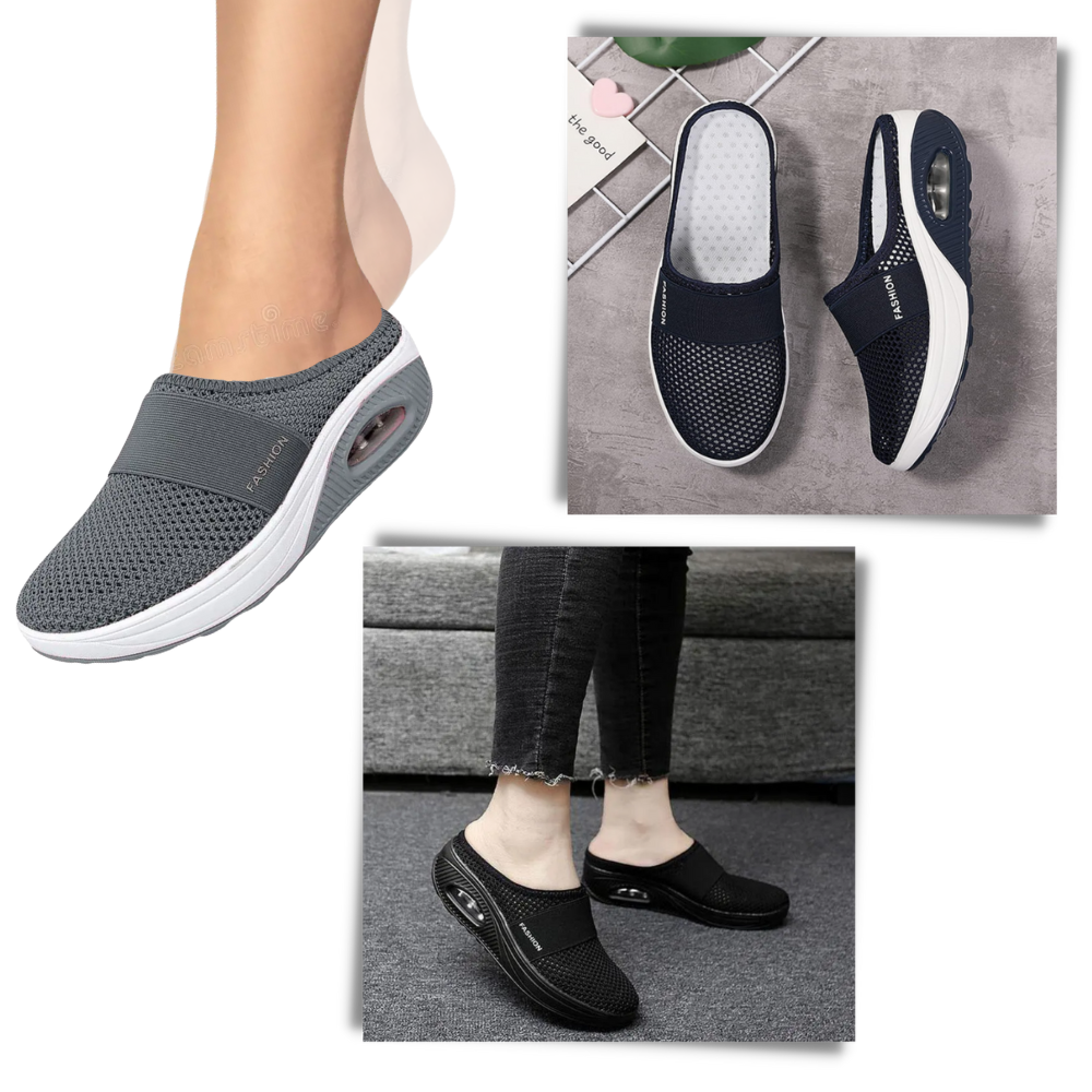 Chaussures à coussin d'air pour diabétiques