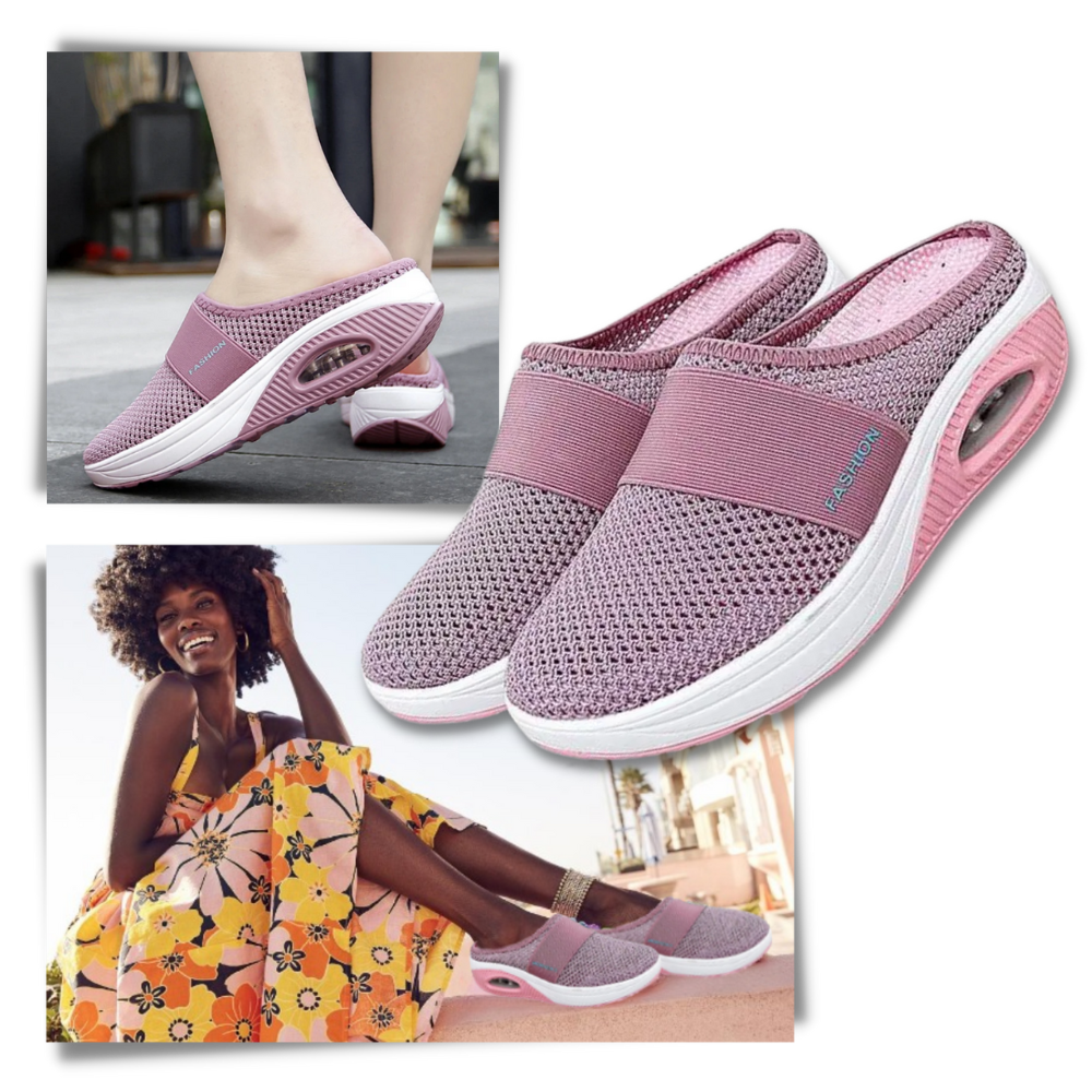 Chaussures à coussin d'air pour diabétiques