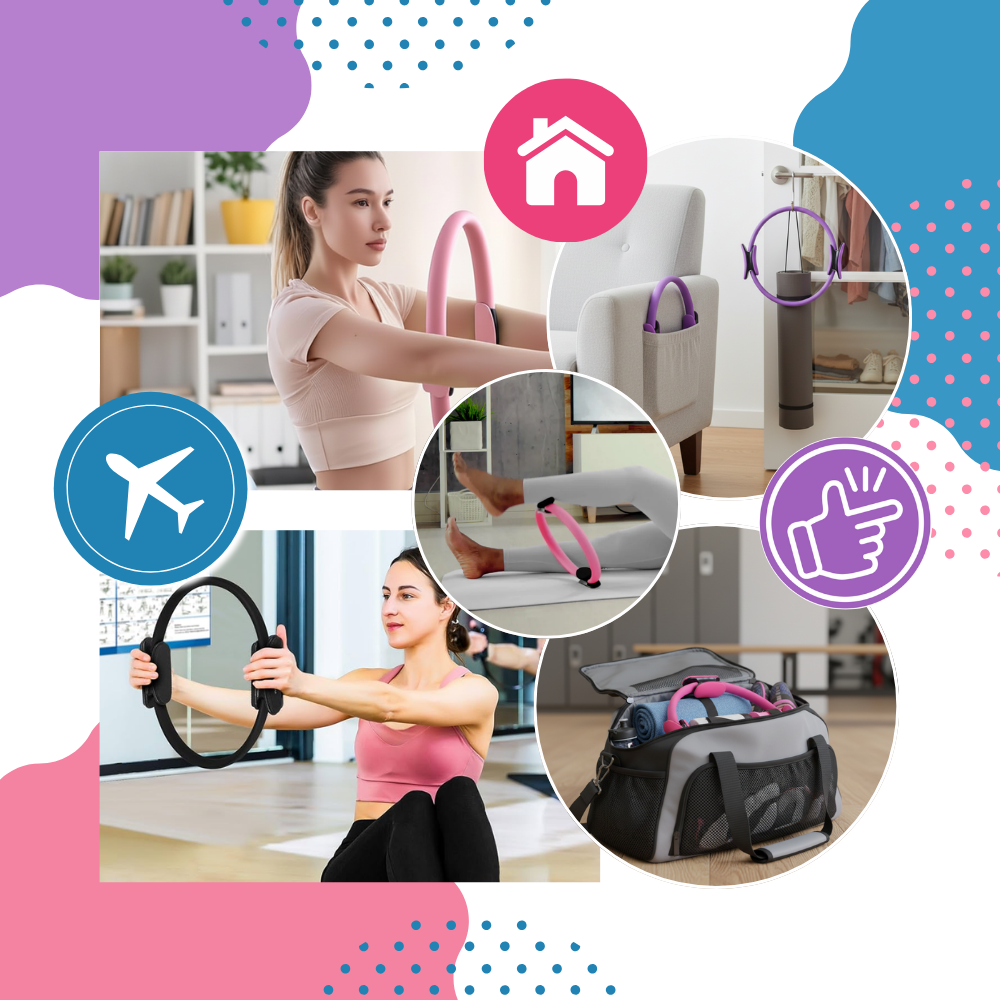 Anneau Pilates pour tonifier le corps