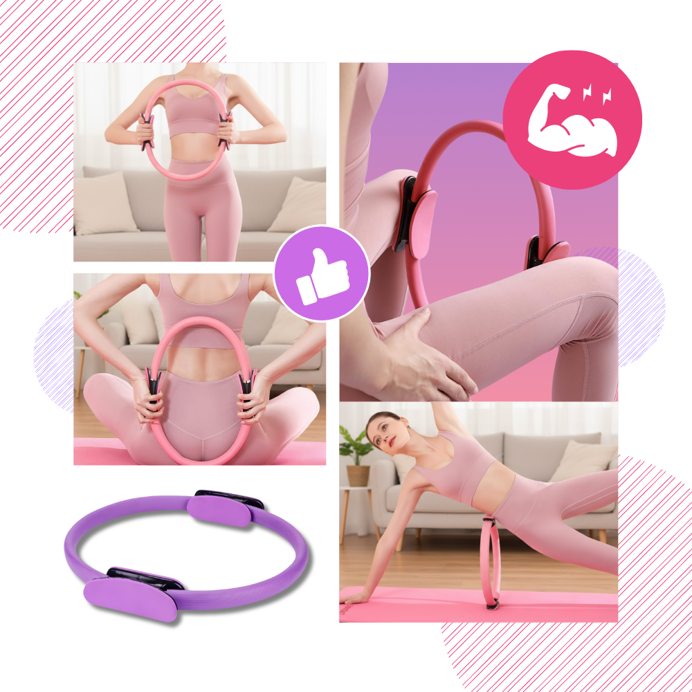 Anneau Pilates pour tonifier le corps