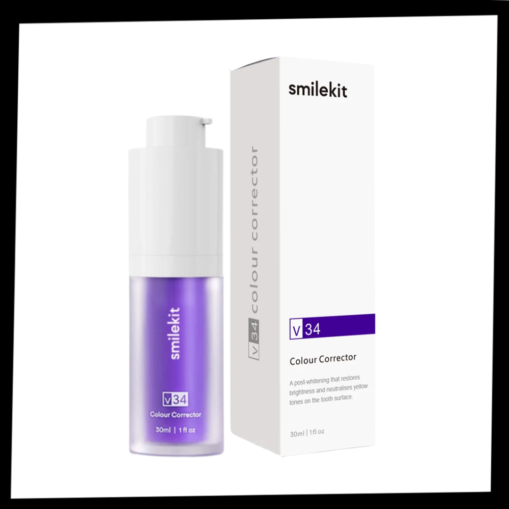 Dentifrice violet éclaircissant
