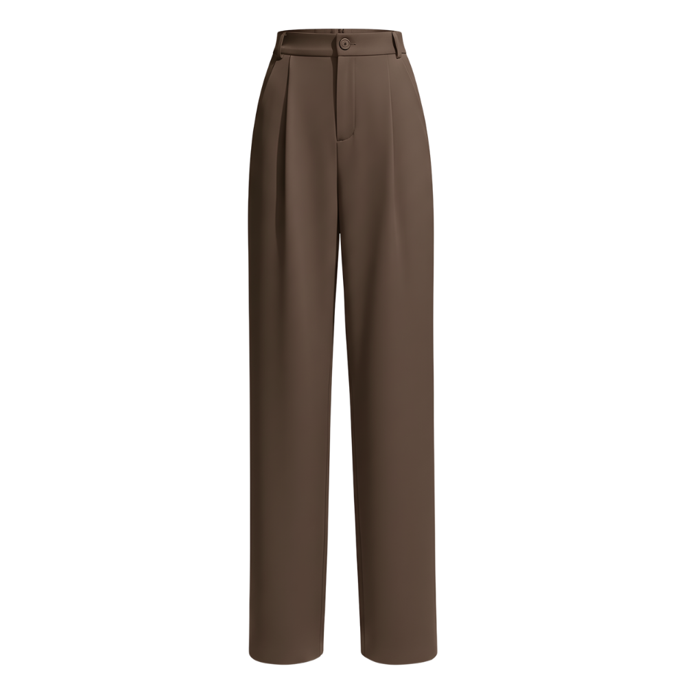 Pantalon chic à coupe large
