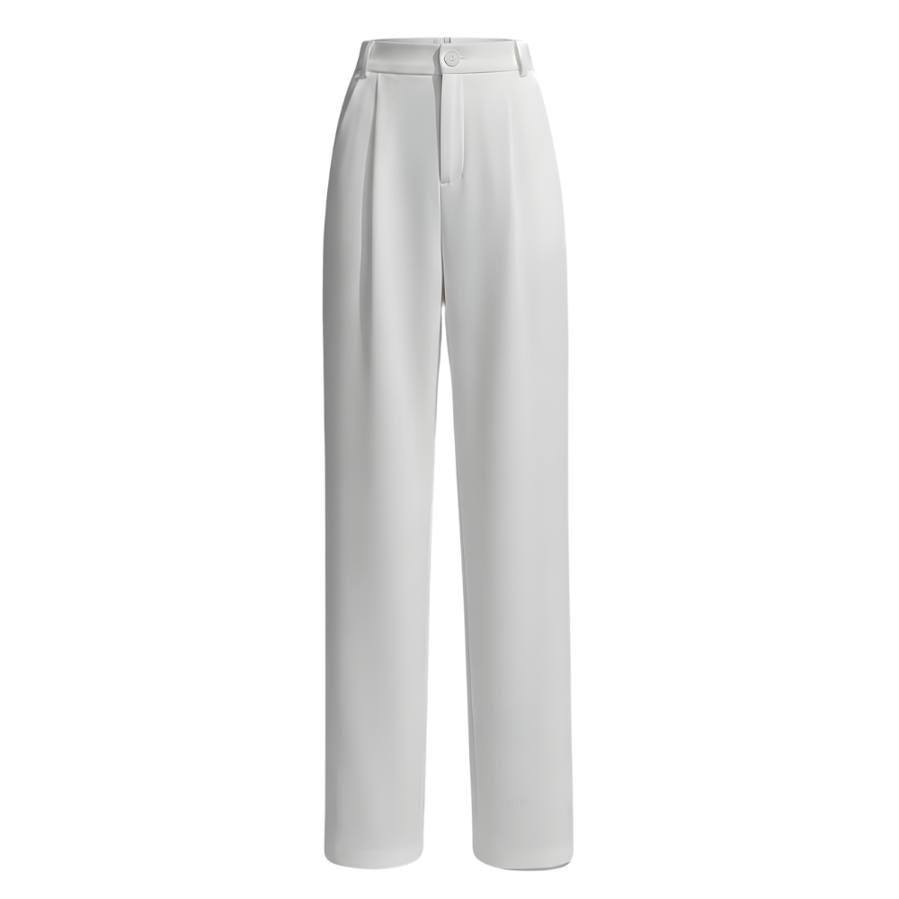 Pantalon chic à coupe large