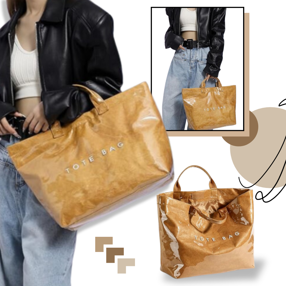 Grand sac fourre-tout imperméable classique