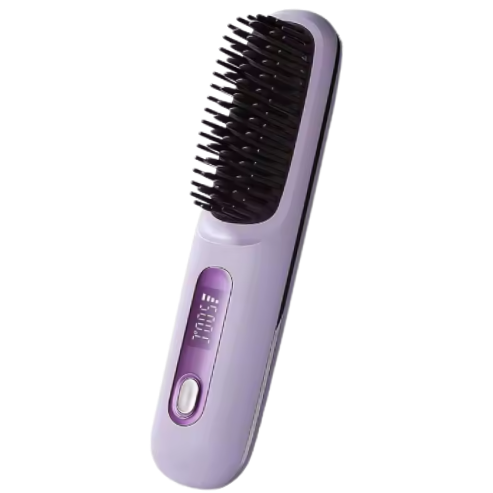 Brosse chauffante lissante sans fil