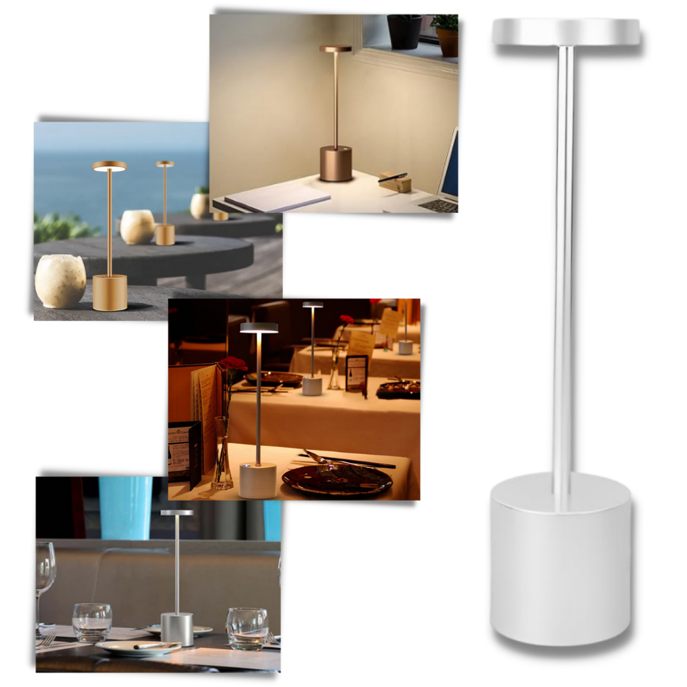 Lampe de table rechargeable sans fil