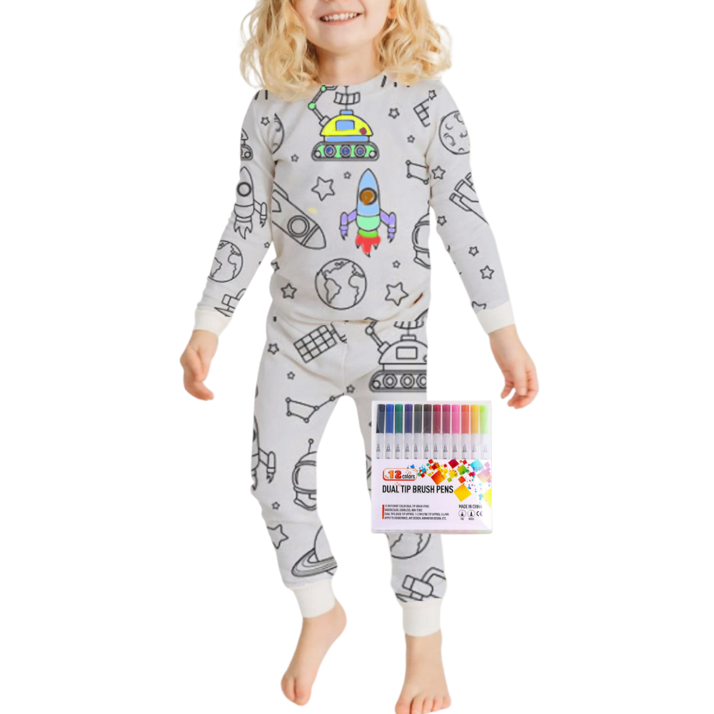 Pyjama à colorier