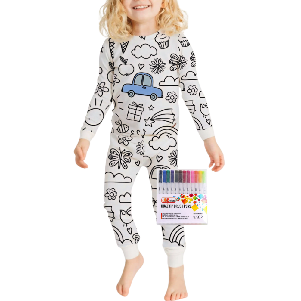 Pyjama à colorier