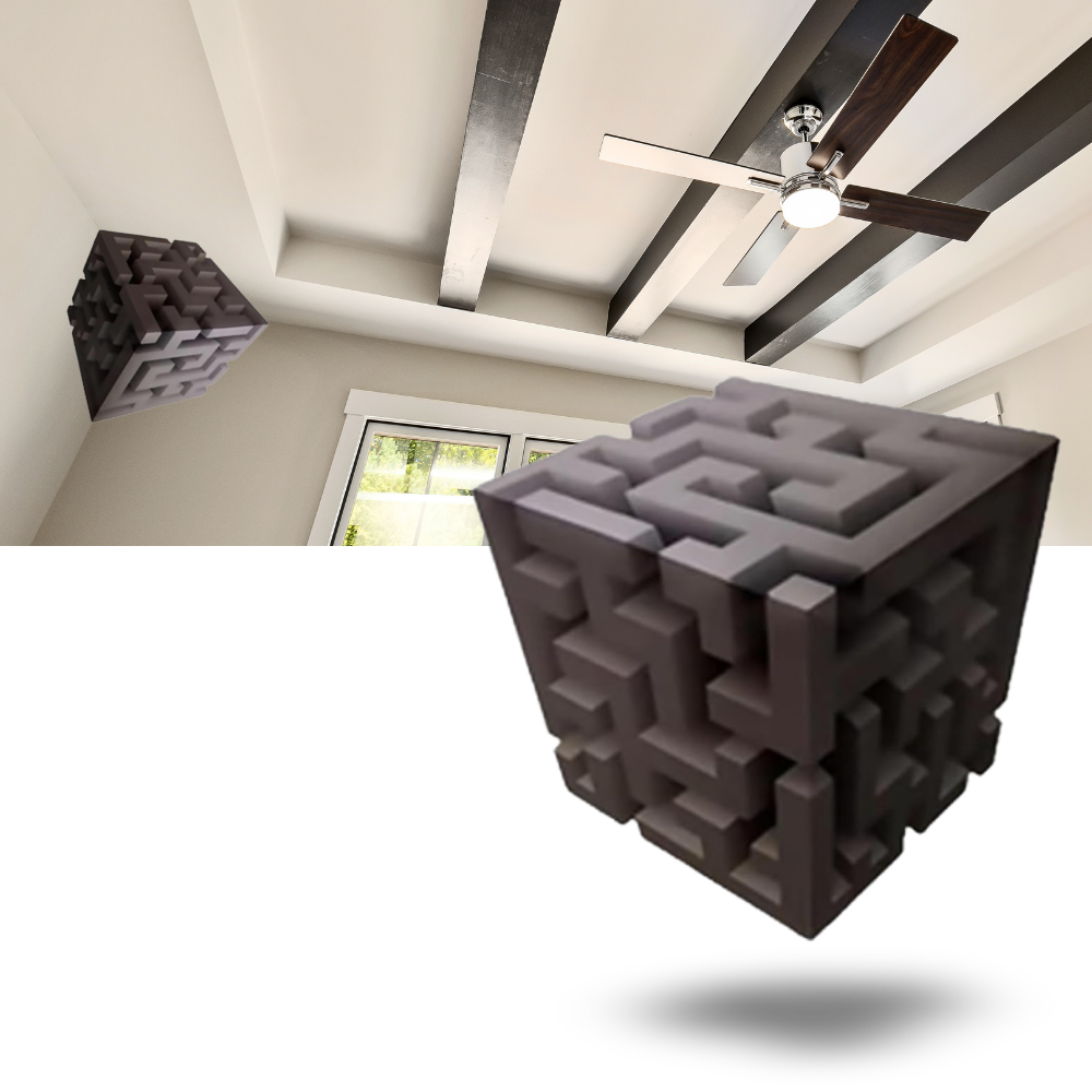 Sticker mural illusion 3D