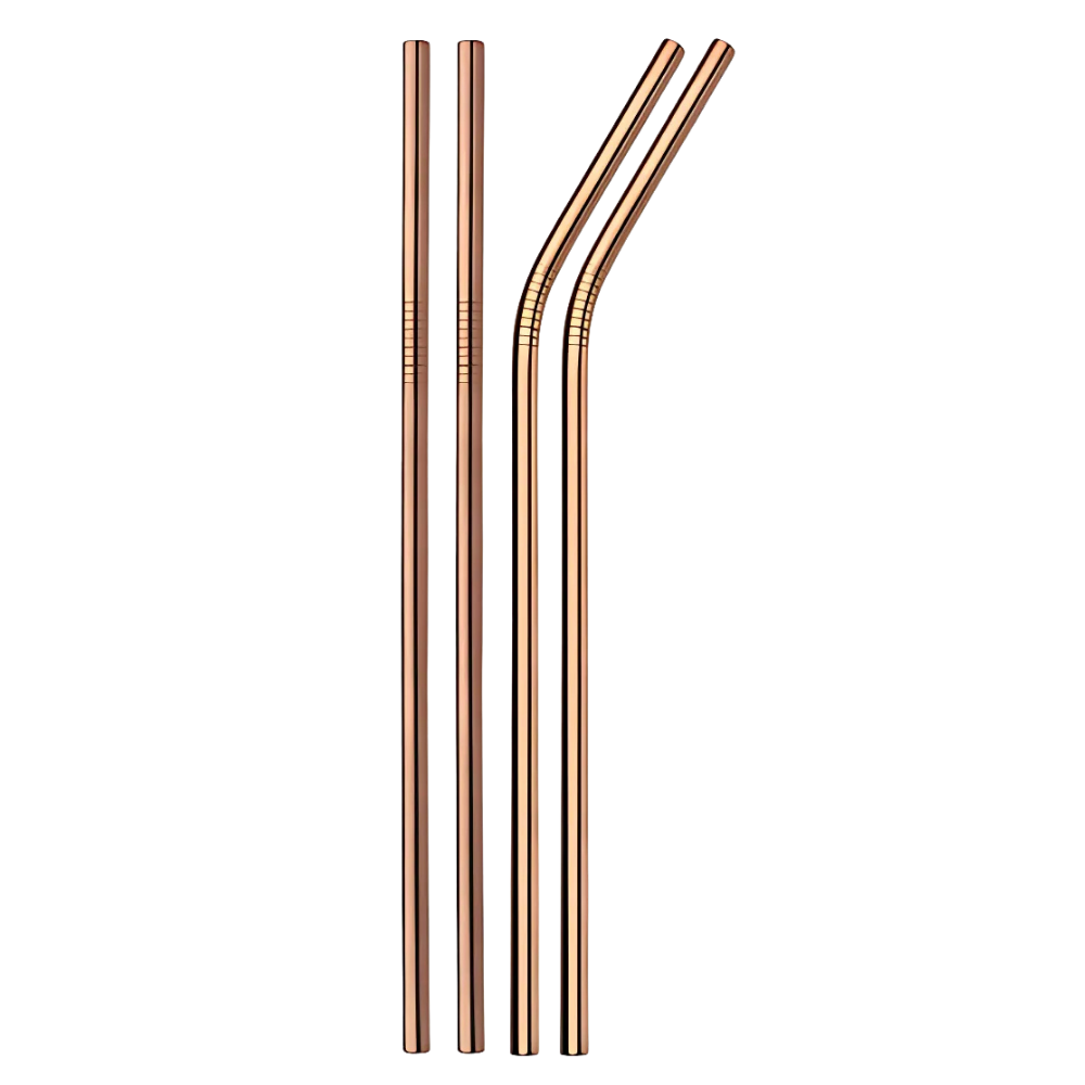 Paille réutilisable en acier inoxydable