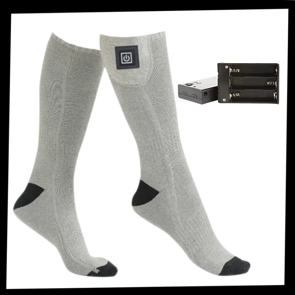 Chaussettes chauffantes électriques