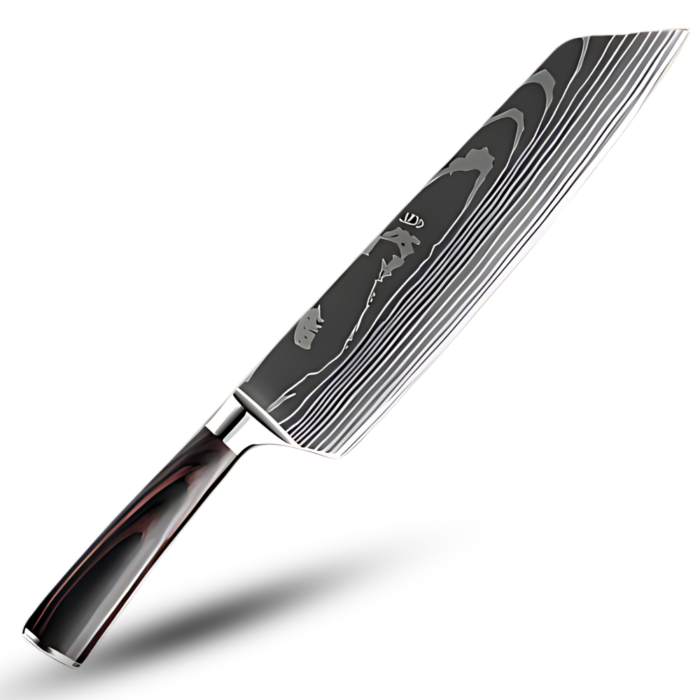 Couteau japonais en bois de Pakka