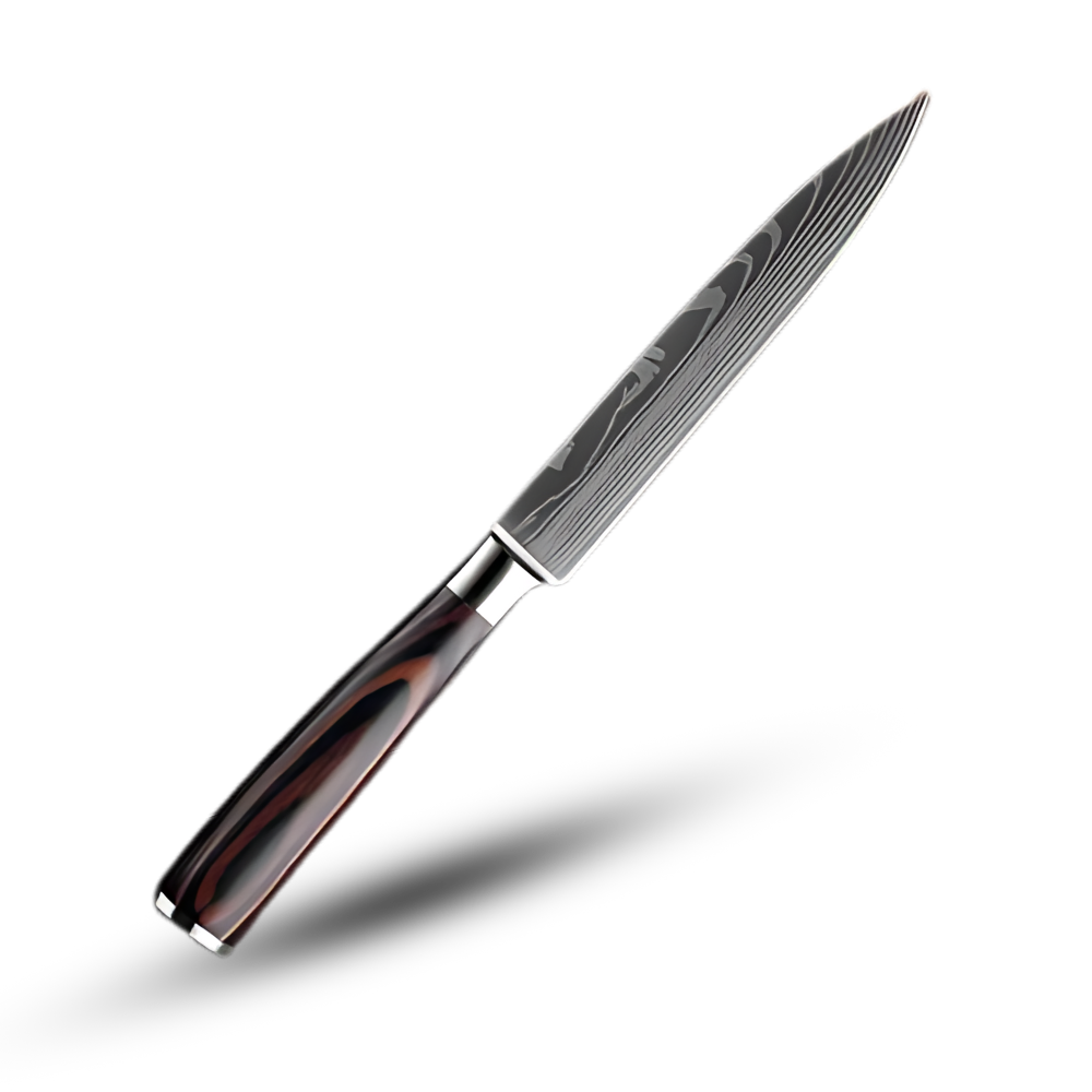 Couteau japonais en bois de Pakka