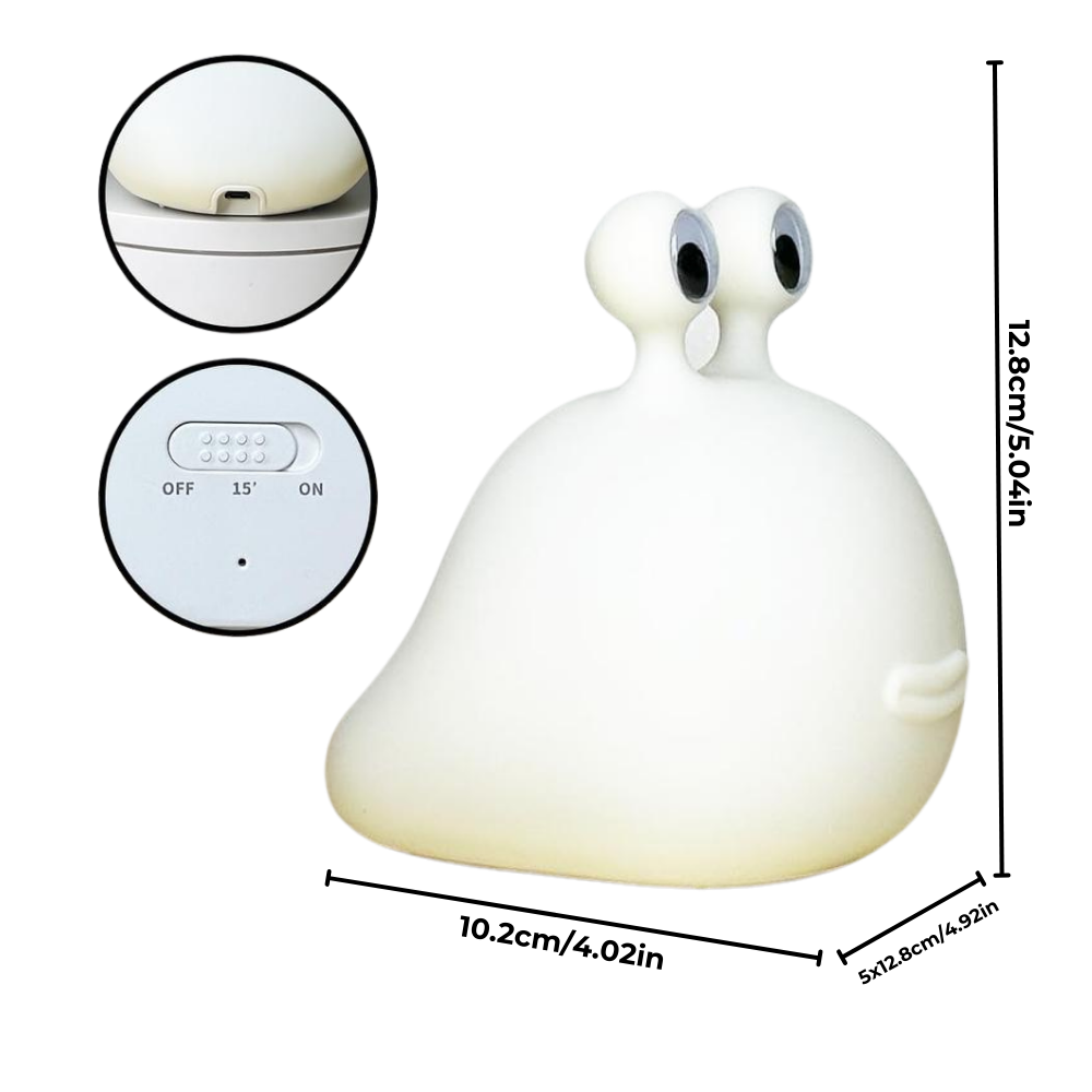 Lampe en silicone réglable et amusante