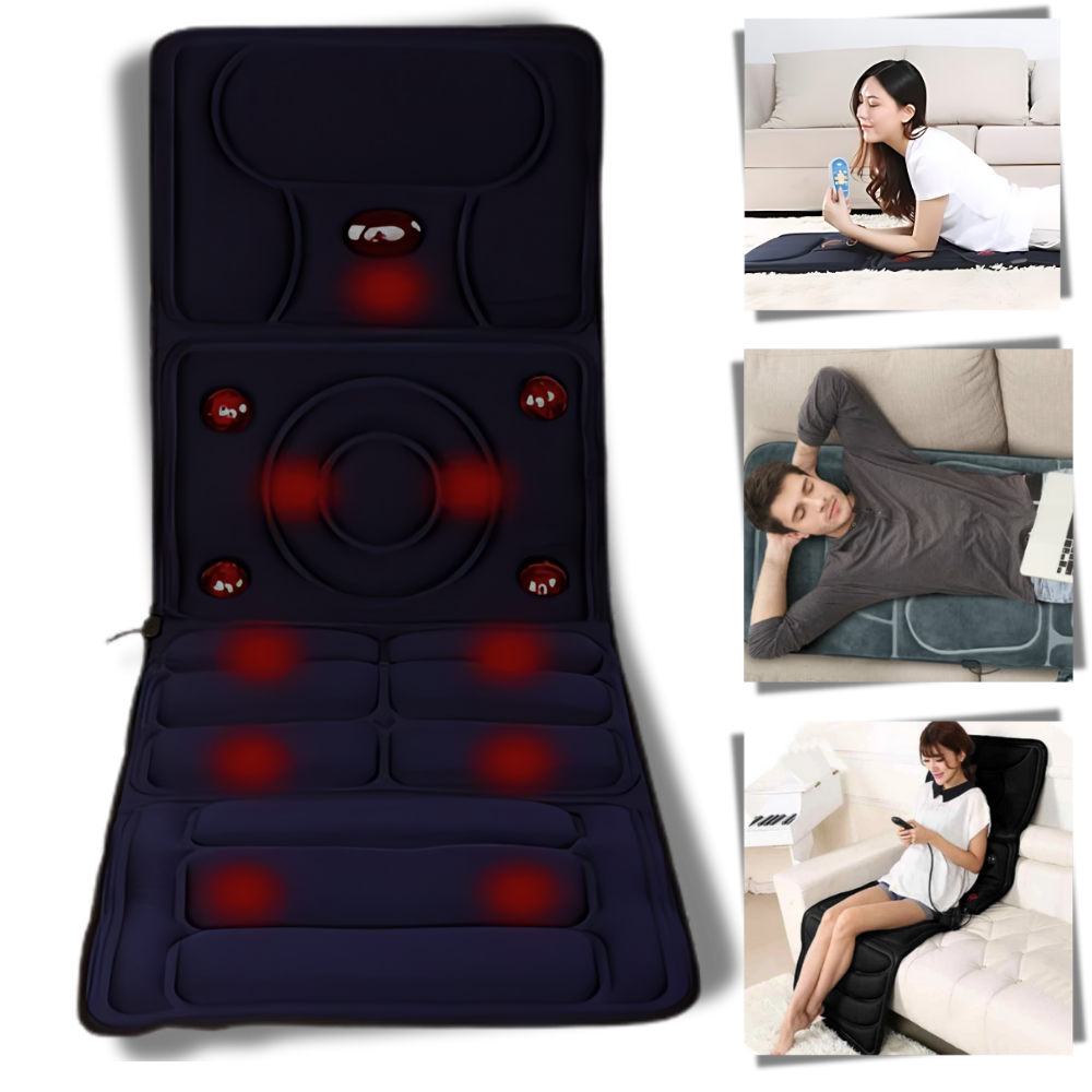 Matelas de massage thermothérapeutique pour le corps entier