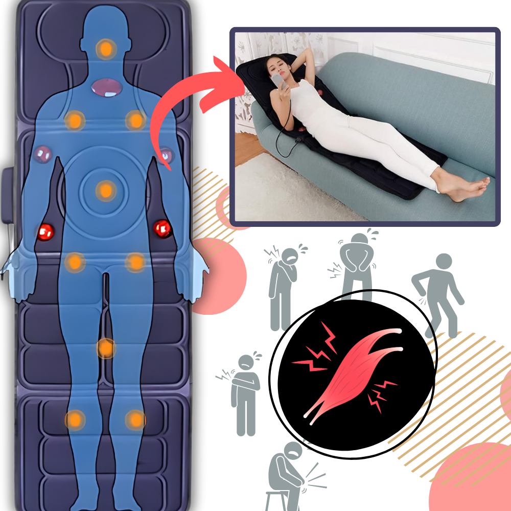 Matelas de massage thermothérapeutique pour le corps entier