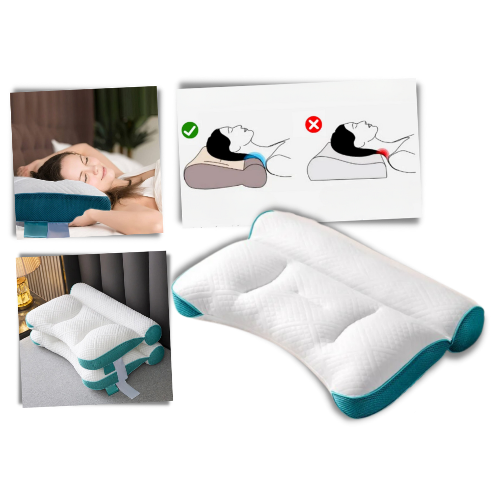 Oreiller de soutien cervical hypoallergénique