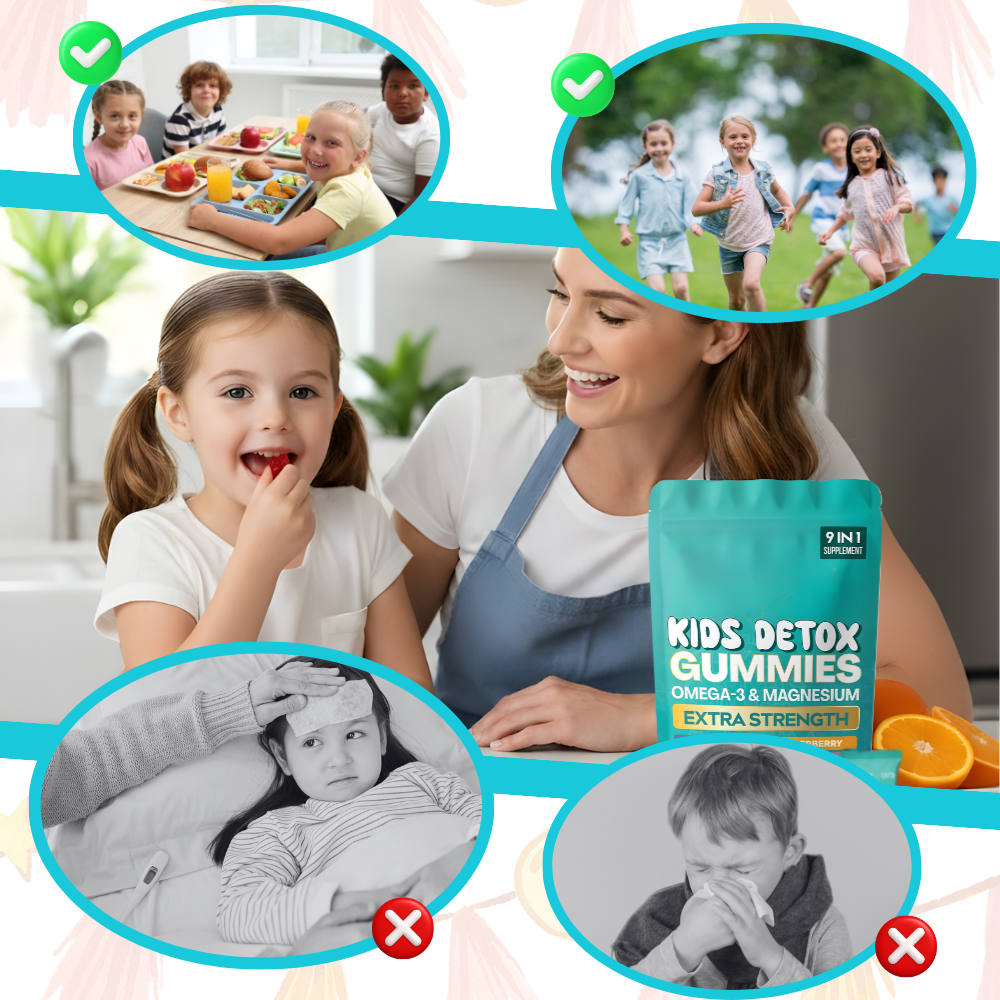 Gummies multivitaminés boost du système immunitaire