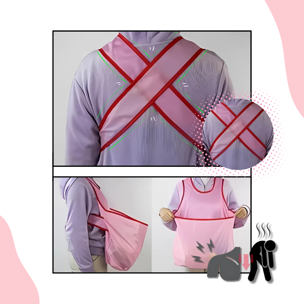 Tablier de ménage imperméable avec grande poche