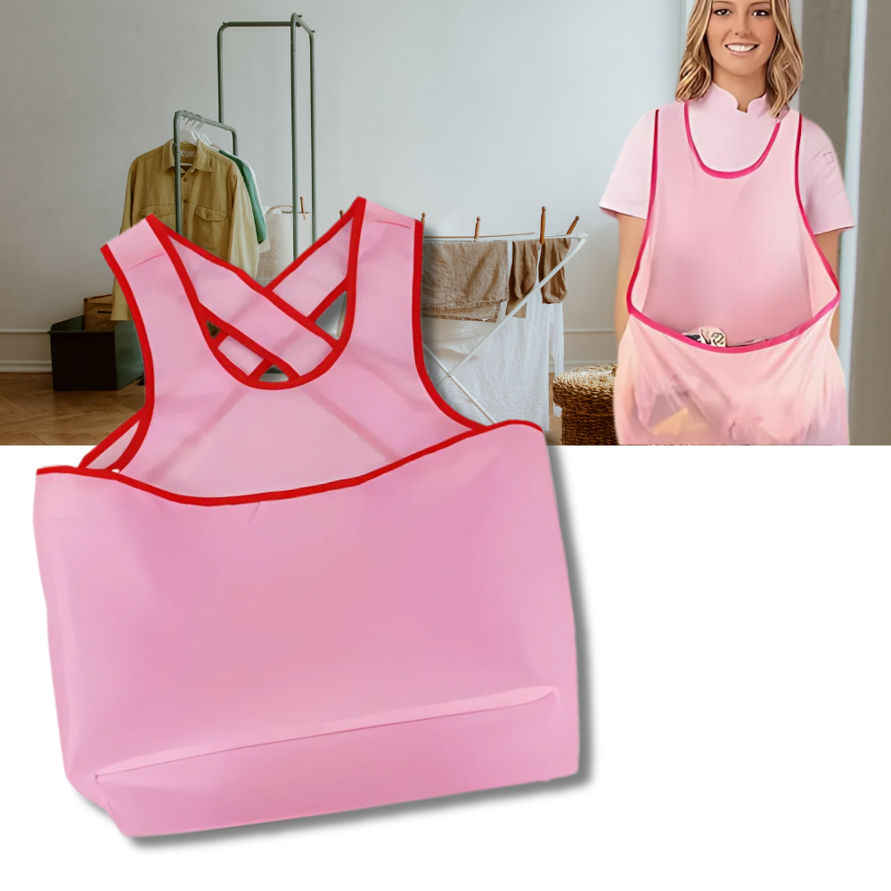 Tablier de ménage imperméable avec grande poche