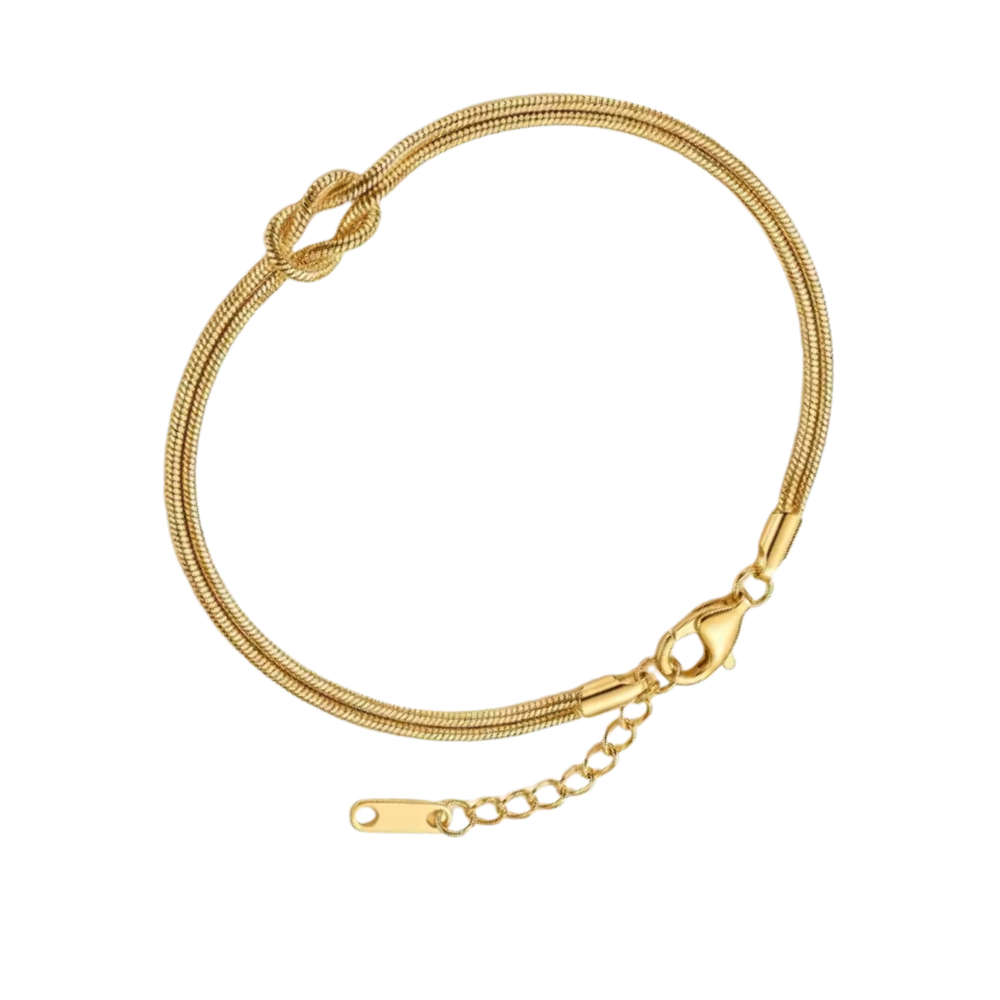 Collier et bracelet Love Knot