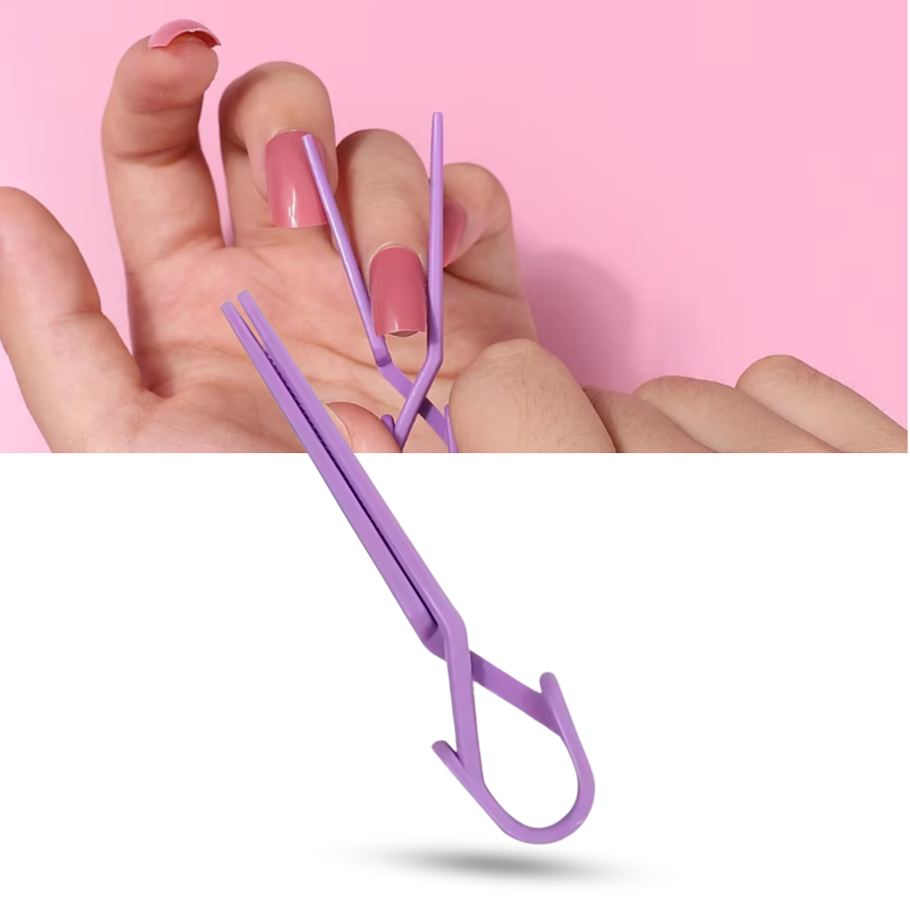 Protecteur de doigt pour pose de vernis à ongles sans débordement
