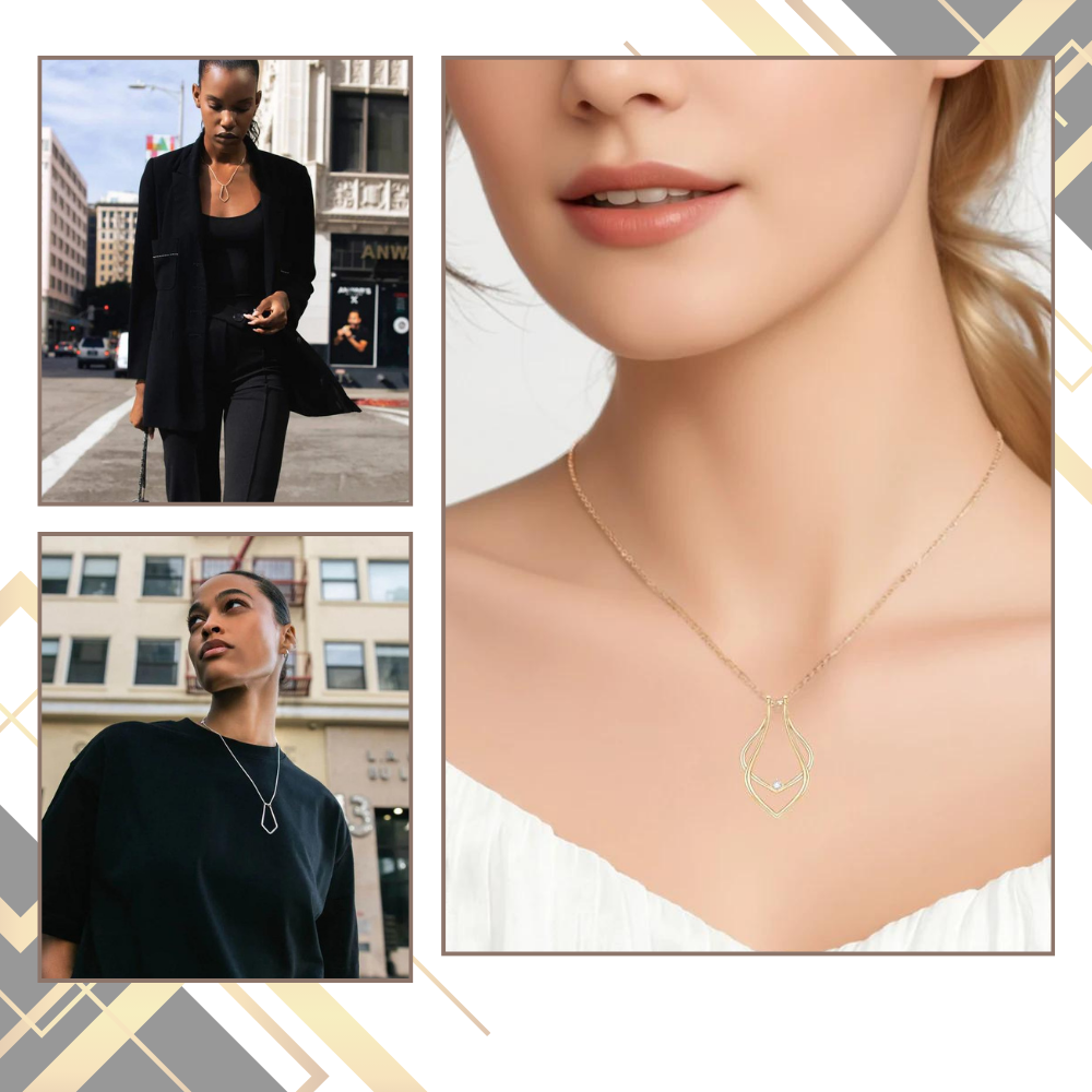 Pendentif porte-bague minimaliste