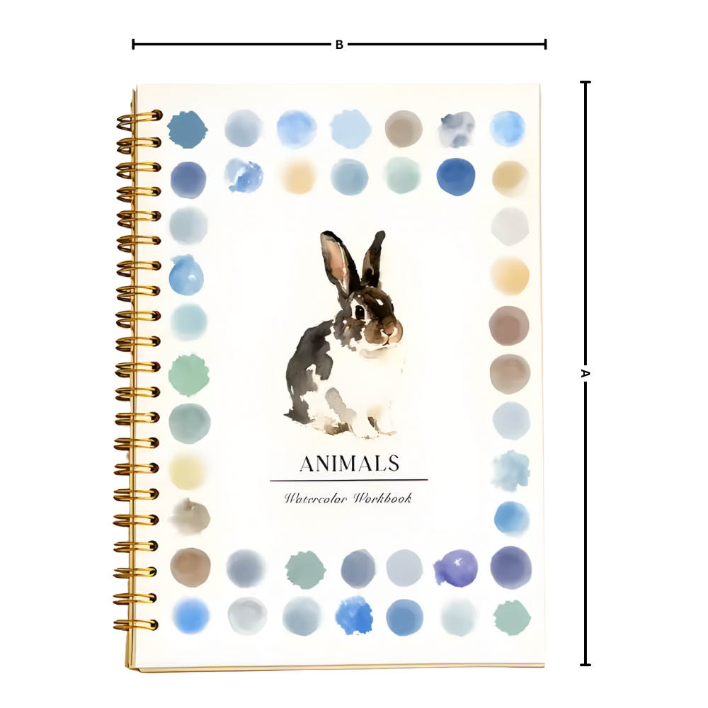 Livre de coloriage aquarelle multi-thèmes