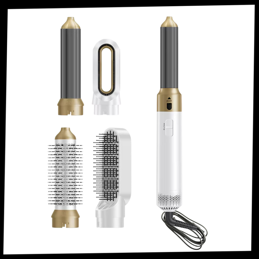 Brosse sèche-cheveux multifonction