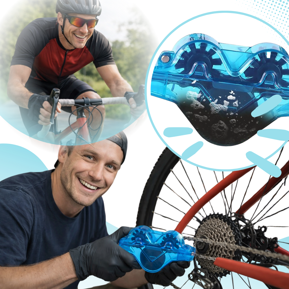 Nettoyeur pour chaîne de vélo 360°